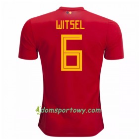 Koszulka Belgia Witsel 6 Domowe Koszulki Piłkarskie Mistrzostwa Świata 2018